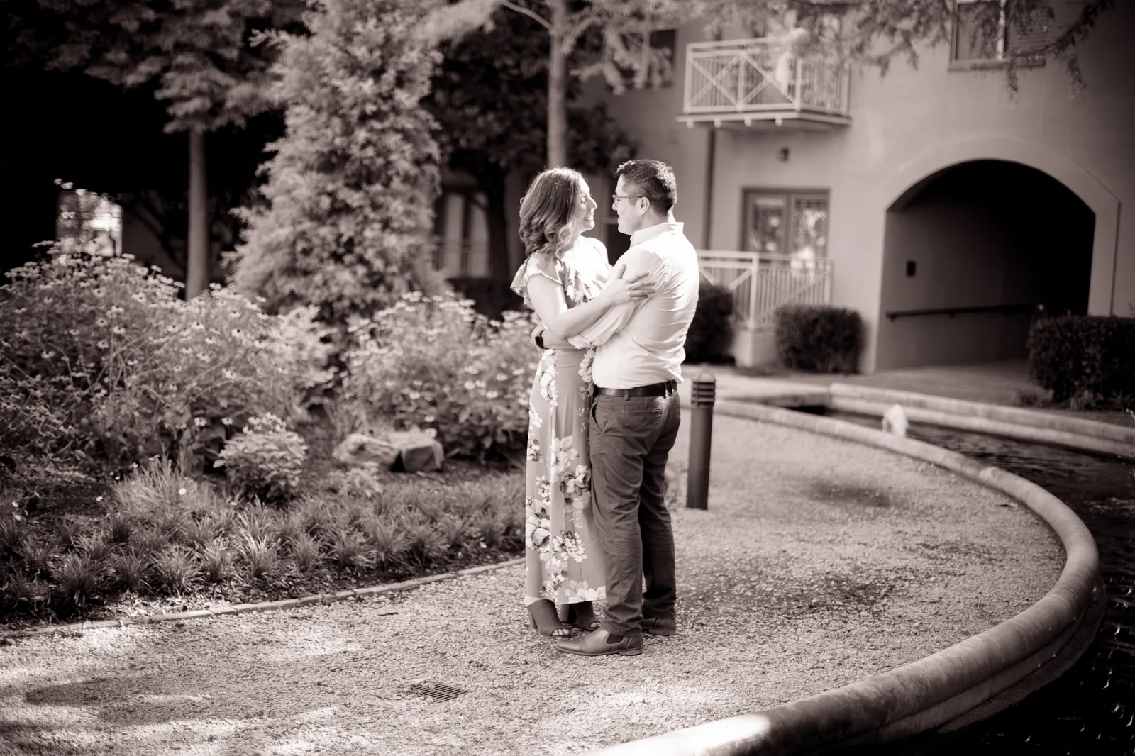 Addison Circle Park — modern urban photography in North Dallas — ShutterWide Photography